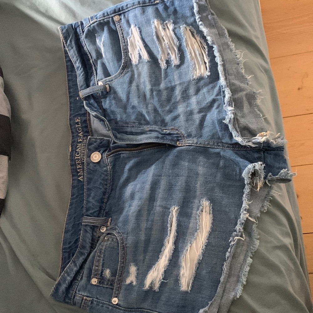 American eagle jean shorts